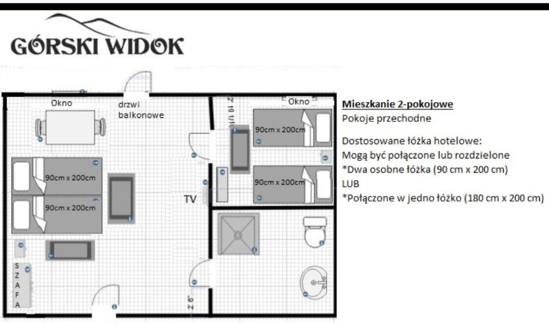 Gorski Widok Karpacz Apartamenty I Pokoje- Salon Kominkowy Quarto foto